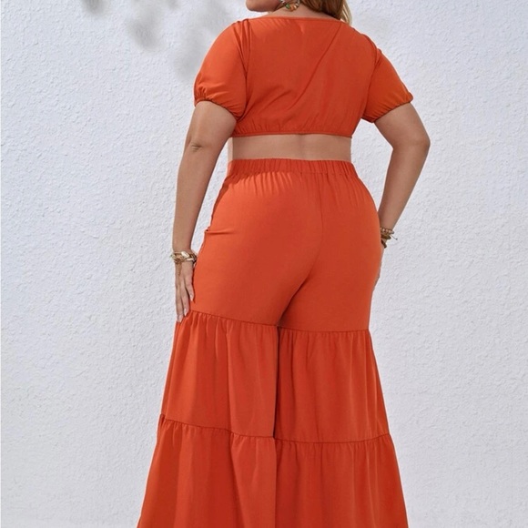 Shein Coral Two Piece Set| 🛍️ UNOPENED PACKAGE | 1XL - Picture 3 of 3